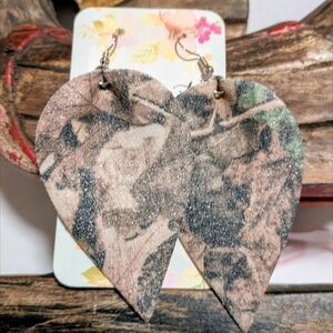 Nature-Inspired Leaf Earrings